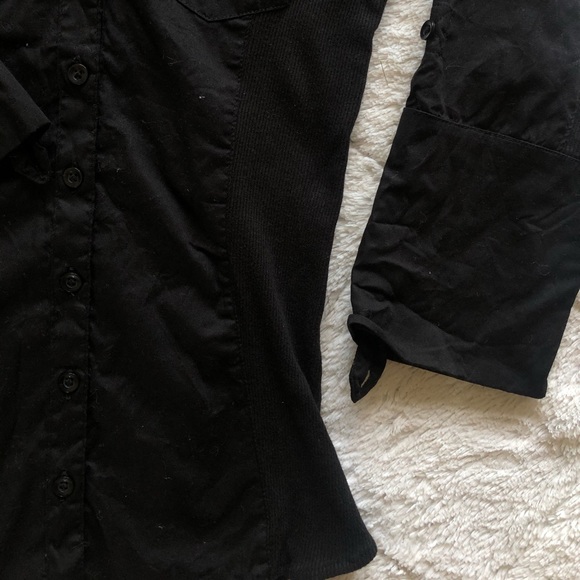 NWOT Black Blouse - Picture 3 of 4